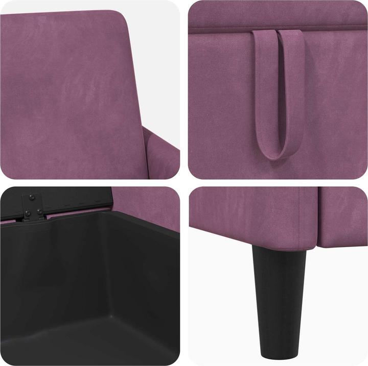 Actual product image vidaXL Sofa mit Stauraum