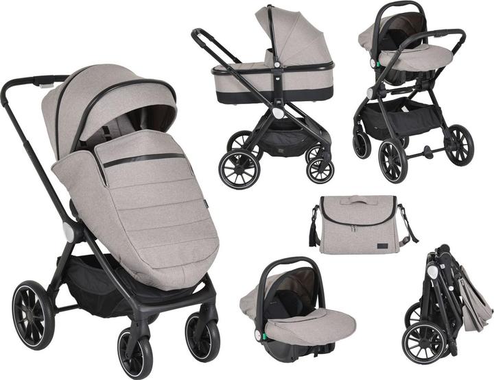 Image du produit Cangaroo Kinderwagen 3 in 1 Christiano
