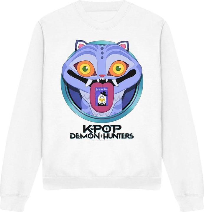 Image du produit K-Pop Demon Hunters - Sweat motif Derpy Tigre style Dessin animé SAVE THE DATE - Adulte (S)