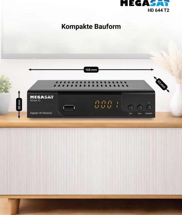 Produktbild Megasat HD644T2 (DVB-T2)