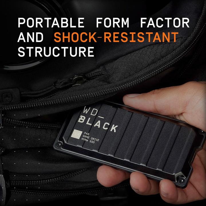 Image du produit WD P40 Game Drive SSD powered by SANDISK (1 To)