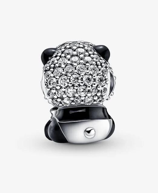 Image du produit Pandora Sparkling Cute Panda (Émail, Argent 925)