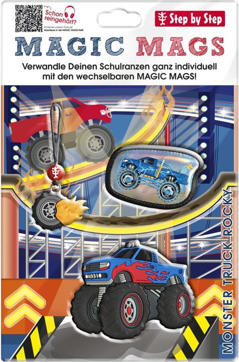Actual product image Step by Step Set di accessori per zaini scolastici Magic Mags