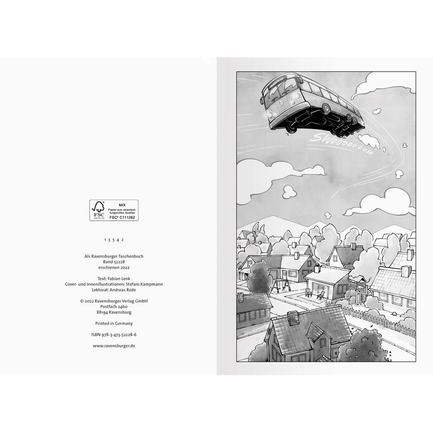 Thumbnail - Der Schulbus der 1000 Gefahren, Kinderbücher von Fabian Lenk