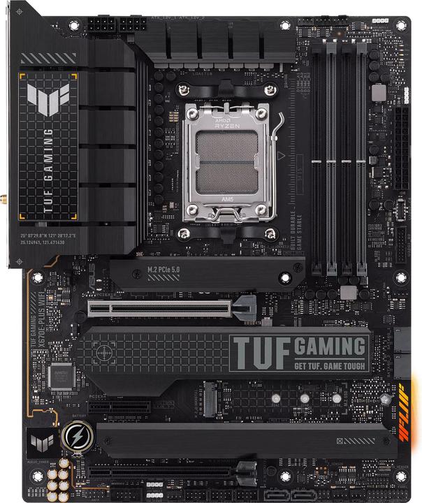 Immagine prodotto ASUS TUF Gaming X670E-Plus Wifi (AM5, AMD X670E, ATX)