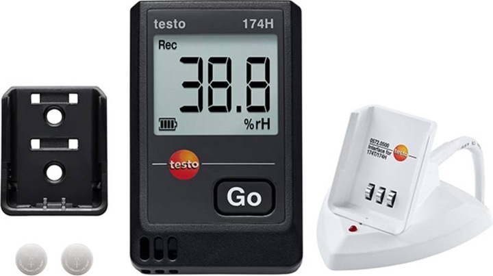 Actual product image Testo 174 H Set - Mini data logger for temperature and humidity in a set