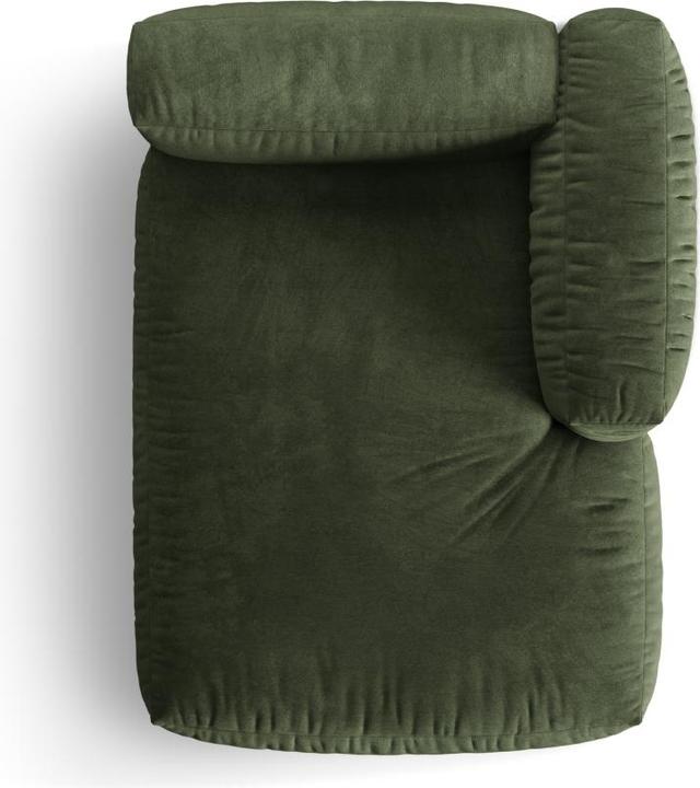 Image du produit Micadoni Chaise longue modulable droite, "Martina", 1 Place, 176x123x75 Fabriqué en Europe (Recamière)