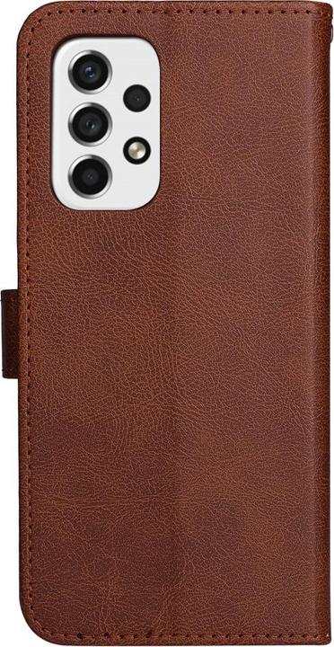 Actual product image Cover-Discount Galaxy A53 5G - leather case cover brown (Samsung Galaxy A53 5G)