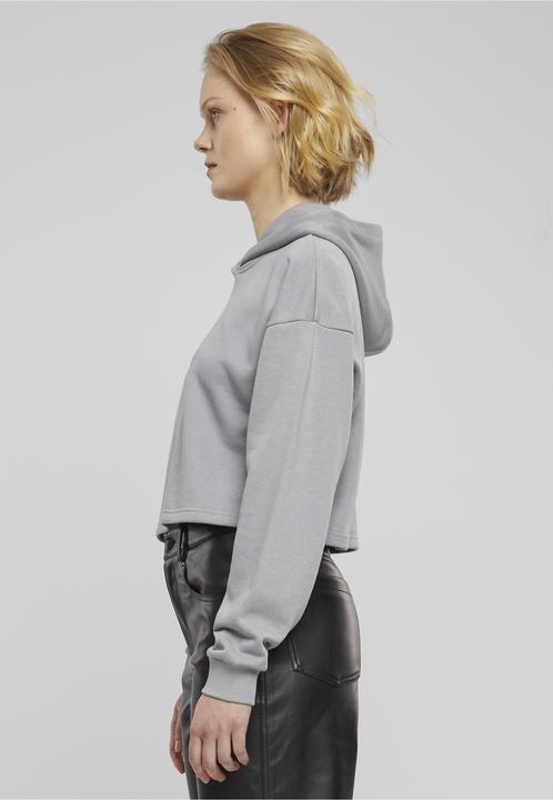 Produktbild Urban Classics Ladies Oversized Cropped Light Terry Hoodie - 159545 (L)