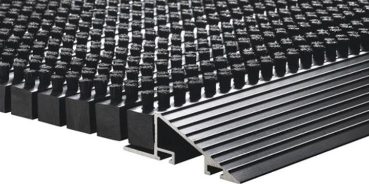 Produktbild Hamat Alumatte Outline Pure Black schwarz 50x80 cm (50 x 80 cm)