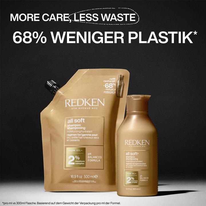 Image du produit Redken All Soft (500 ml, Shampoing liquide)
