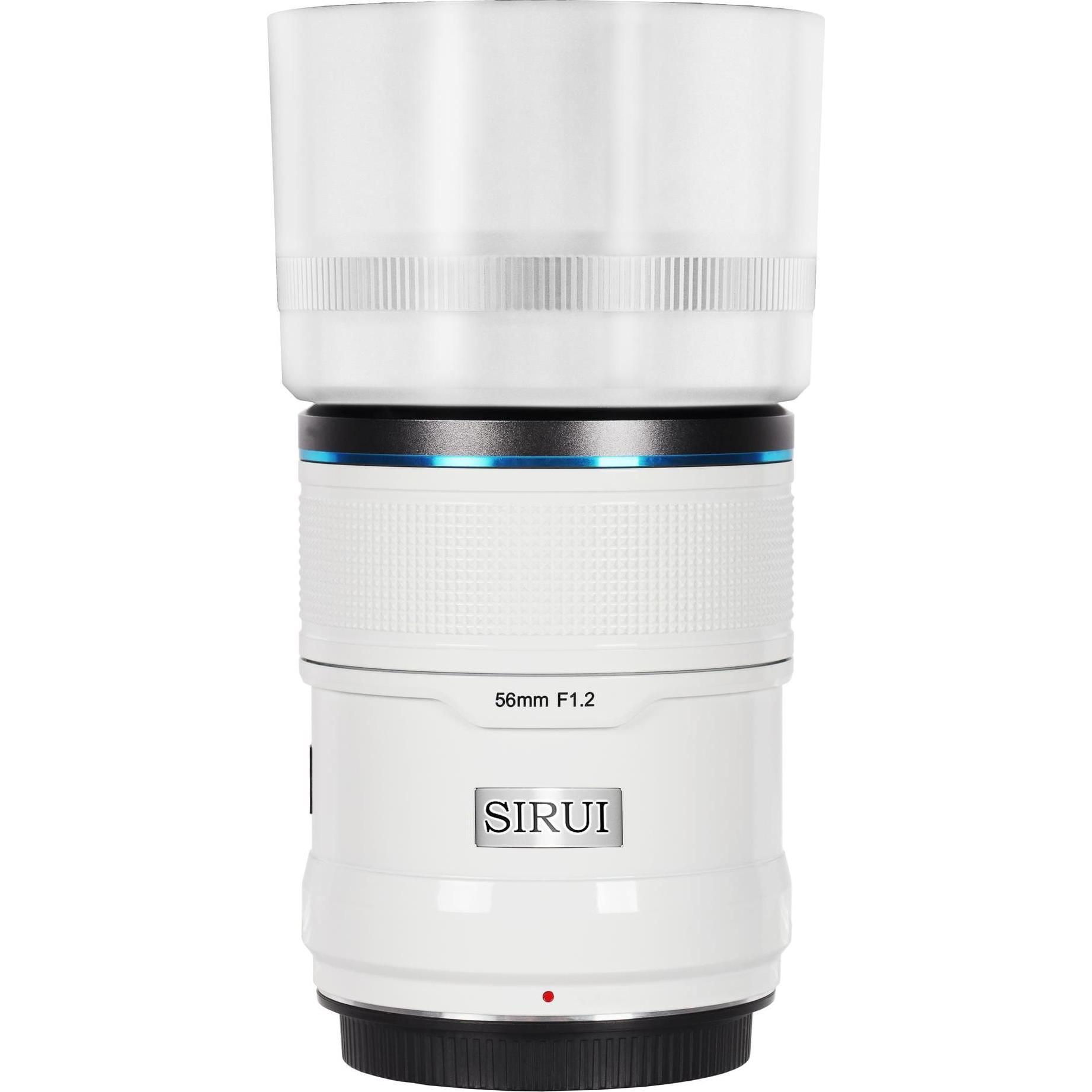 Sirui Sniper 56mm F1.2 APSC Auto-Focus Lens (Nikon Z-Mount, White) (Nikon Z, APS-C / DX), Objektiv, Weiss