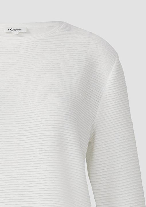 Produktbild s.Oliver Sweatshirt Leichtes Sweatshirt mit Struktur (44)