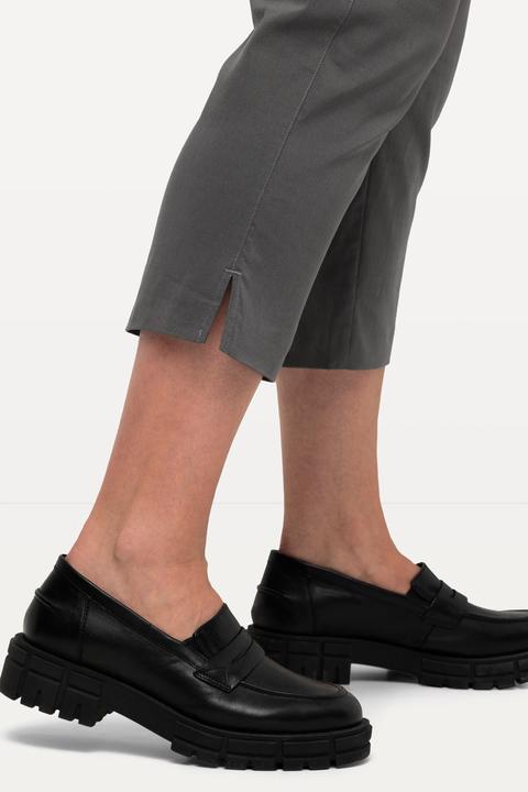 Immagine prodotto Ulla Popken Pantaloni di bengalina elasticizzata, lunghi fino al polpaccio, con cintura elastica (58)