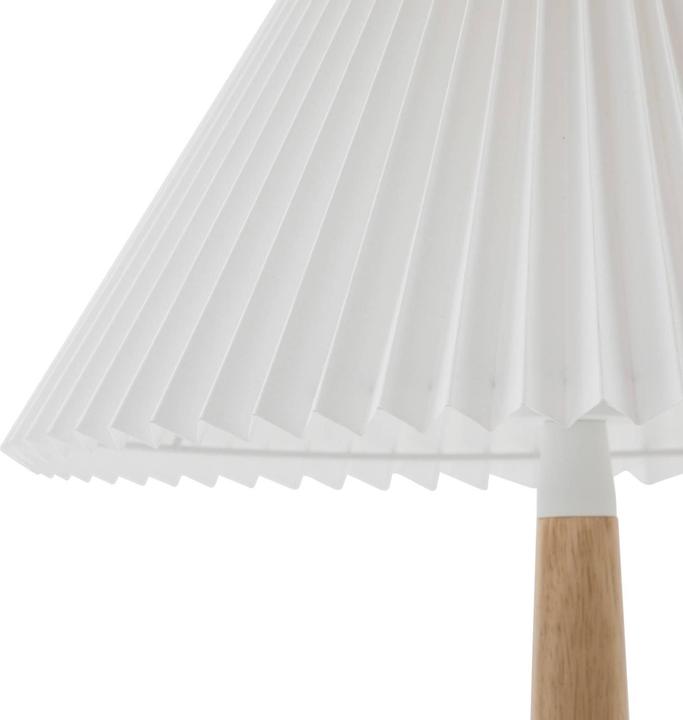 Produktbild Lucande Tischleuchte Ellorin, weiss, Holz, Ø 37 cm, E27 (E27)