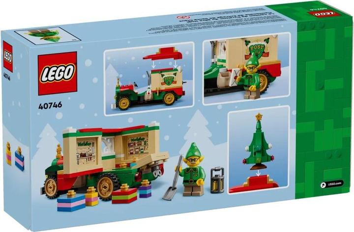 Immagine prodotto LEGO Lieferwagen des Weihnachtsmanns, Bauset für Kinder ab 8 Jahre (40746, LEGO Icons)