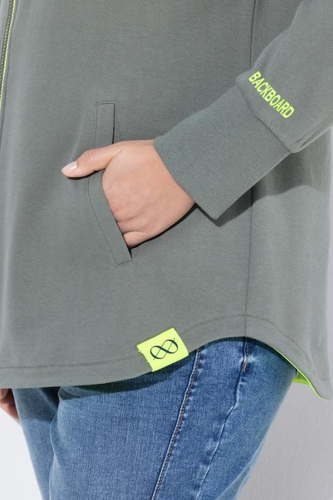 Produktbild Laurasøn Sweatjacke, Stehkragen, Zipper, Langarm (44, 46)