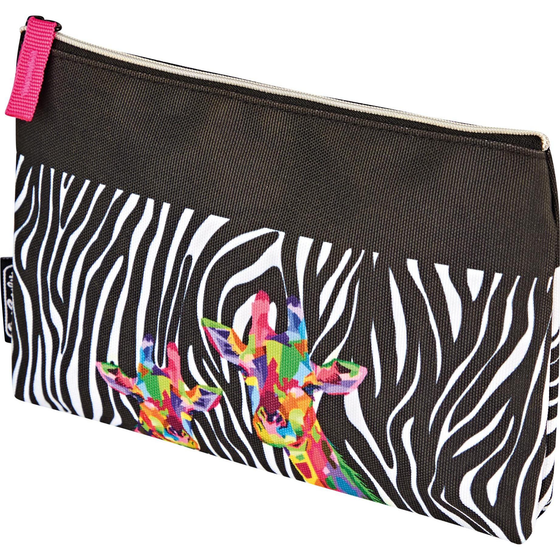 Herlitz, Etui, Faulenzer flach Wild Neon