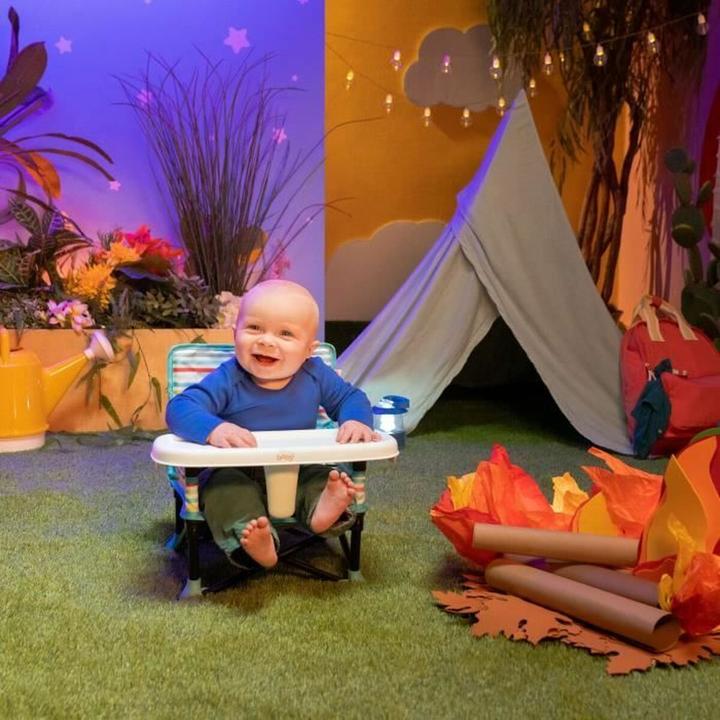 Immagine prodotto Disney Aufzug Pop 'n Sit Blau (Seggiolone)