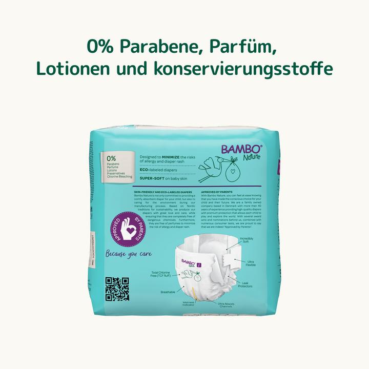 Actual product image Bambo Biowindeln Junior (Size 5, Pack, 44 Piece)