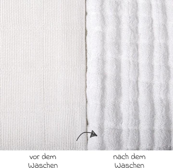 Image du produit Makian Langes en mousseline & Chiffons de gaze Pack de 8 Langes en mousseline 80 x 80 cm - Patine (80 cm, 80 cm)