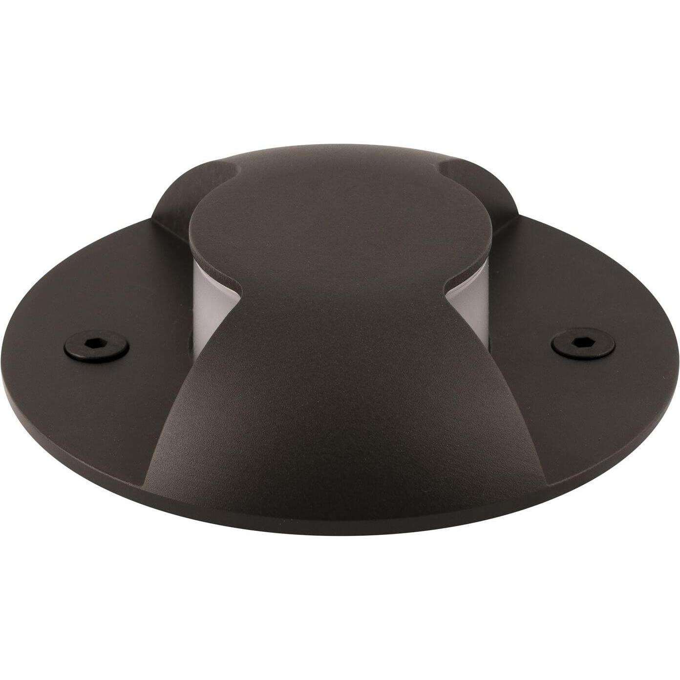 LCD, Gartenbeleuchtung, Bodeneinbaustrahler A-344026, 2 x 110 Abstrahlwinkel, Bronze, Aluguss, IP65, 18,5x80mm (IP67)