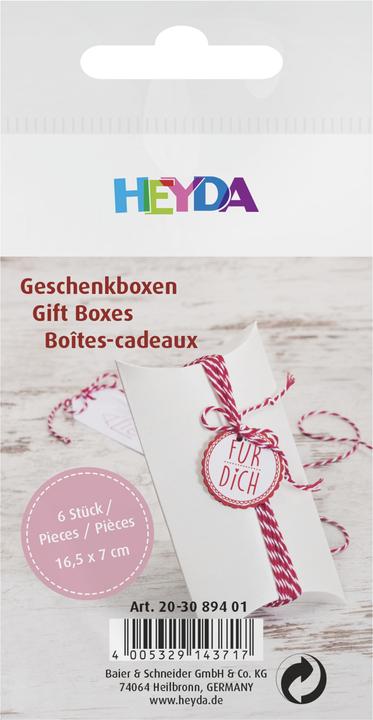Produktbild Heyda Geschenkschachtel 70 x 105 mm 6 Stück, Creme (6x)