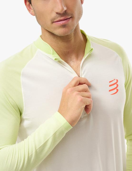 Actual product image Compressport Trail HZ LS Tshirt M (M)