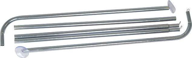 Actual product image Bo-Camp Raamluifel - Tentluifel - 180x75 Cm - Grijs (1.80 m)