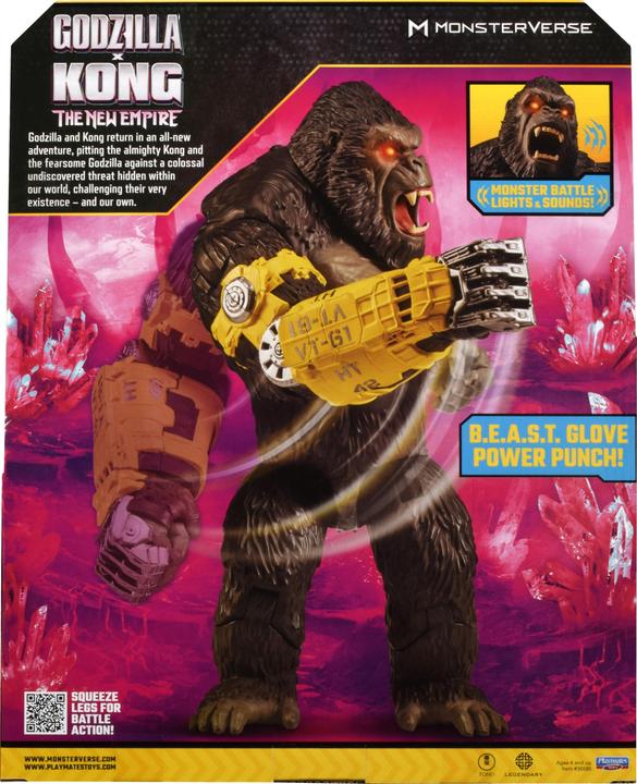 Actual product image Monsterverse Godzilla x Kong - Mega Deluxe Kong