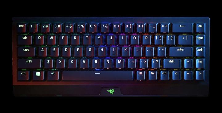 Image du produit Razer BlackWidow V3 Mini HyperSpeed (USA, Sans fil)