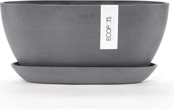 Actual product image Ecopots Sofia Saucer oval