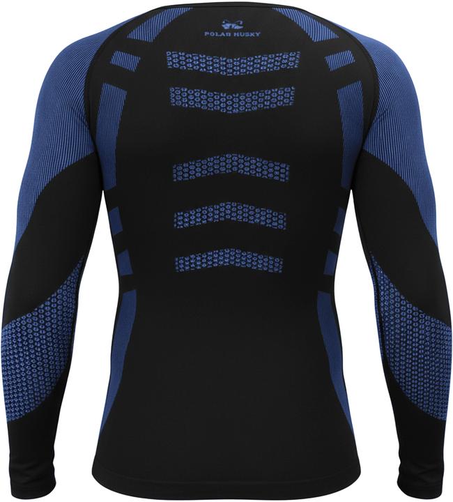 Produktbild Normani 2 x Thermooberteil Langarm Shirt Skiunterwäsche für Herren - 9874 (52, 54, L, XL)