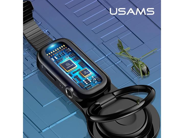 Actual product image Usams Lightning 3.5mm Headphone Adapter Ring Holder (Lightning)