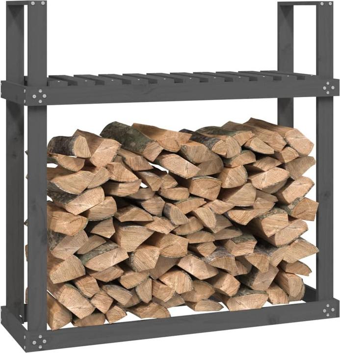 Actual product image vidaXL Kaminholzregal