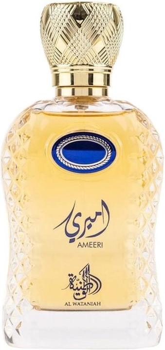 Actual product image Al Wataniah Ameeri Luxury Perfume for Men Eau de Parfum 100ml - Elegant and Long-lasting Fragrance (Eau de parfum, 100 ml)