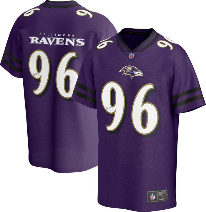 Image du produit Fanatics Baltimore Ravens NFL Poly Mesh Supporters Jersey (M)