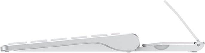 Immagine prodotto Omoton Tastiera wireless per iPad KB088 con supporto per tablet (argento) (iPad)