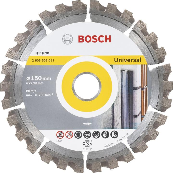 Produktbild Bosch Professional Diamanttrennscheibe Best for U