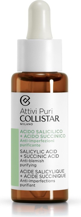 Actual product image Collistar Attivi Puri Salicylic Acid + Succinic (30 ml)
