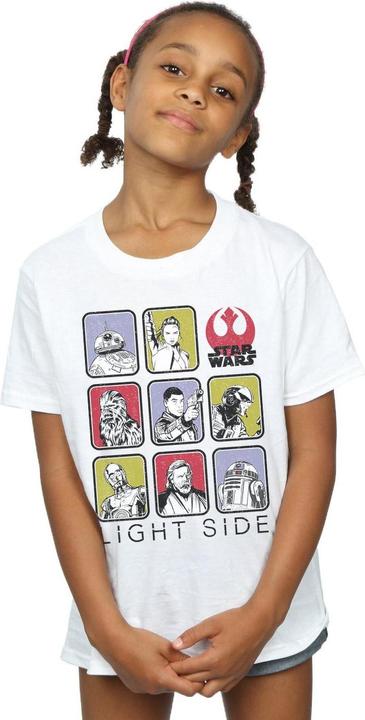Produktbild Star Wars The Last Jedi Multi Character TShirt Mädchen (140, 146)