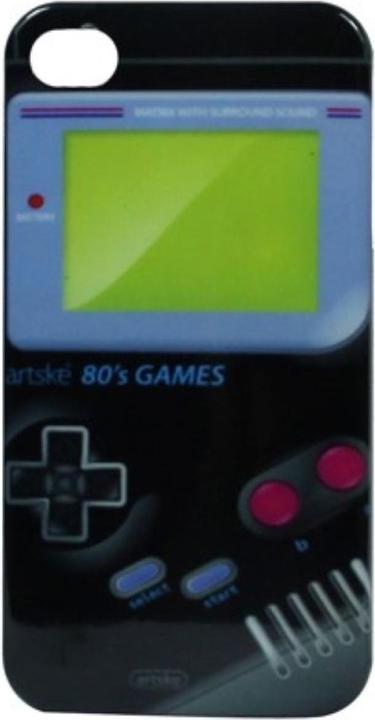 Produktbild König Design Hard Case Hülle Gameboy für Handy iPhone 4 & 4S (Apple iPhone 4, LG G4s)