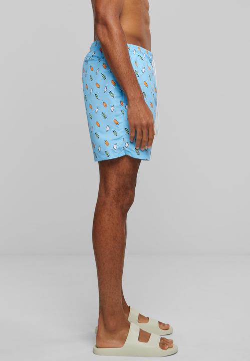 Actual product image Urban Classics Pattern Swim Shorts (XS)