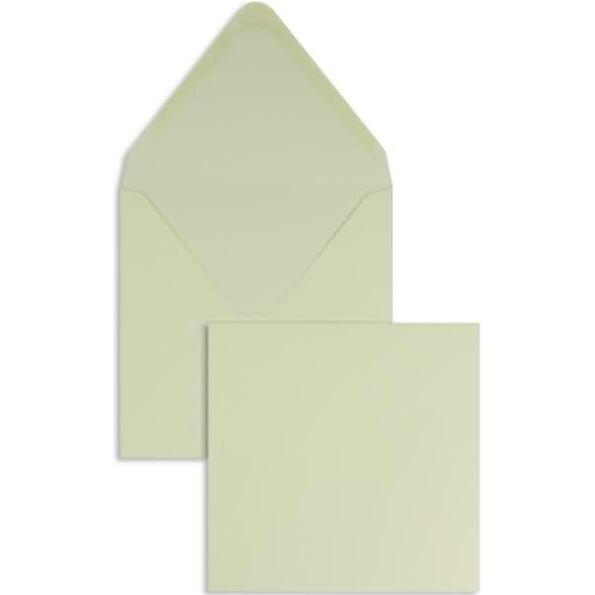 Thumbnail - Blanke, Briefumschlag, Briefumschläge 120x120mm 120g/qm gummiert VE=100 Stück champagner (100 x)