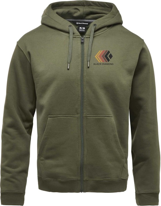 Black Diamond Faded Full Zip Hoody (XL)