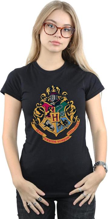 Immagine prodotto Hogwarts Crest Gold Ink Maglietta Donna (M)