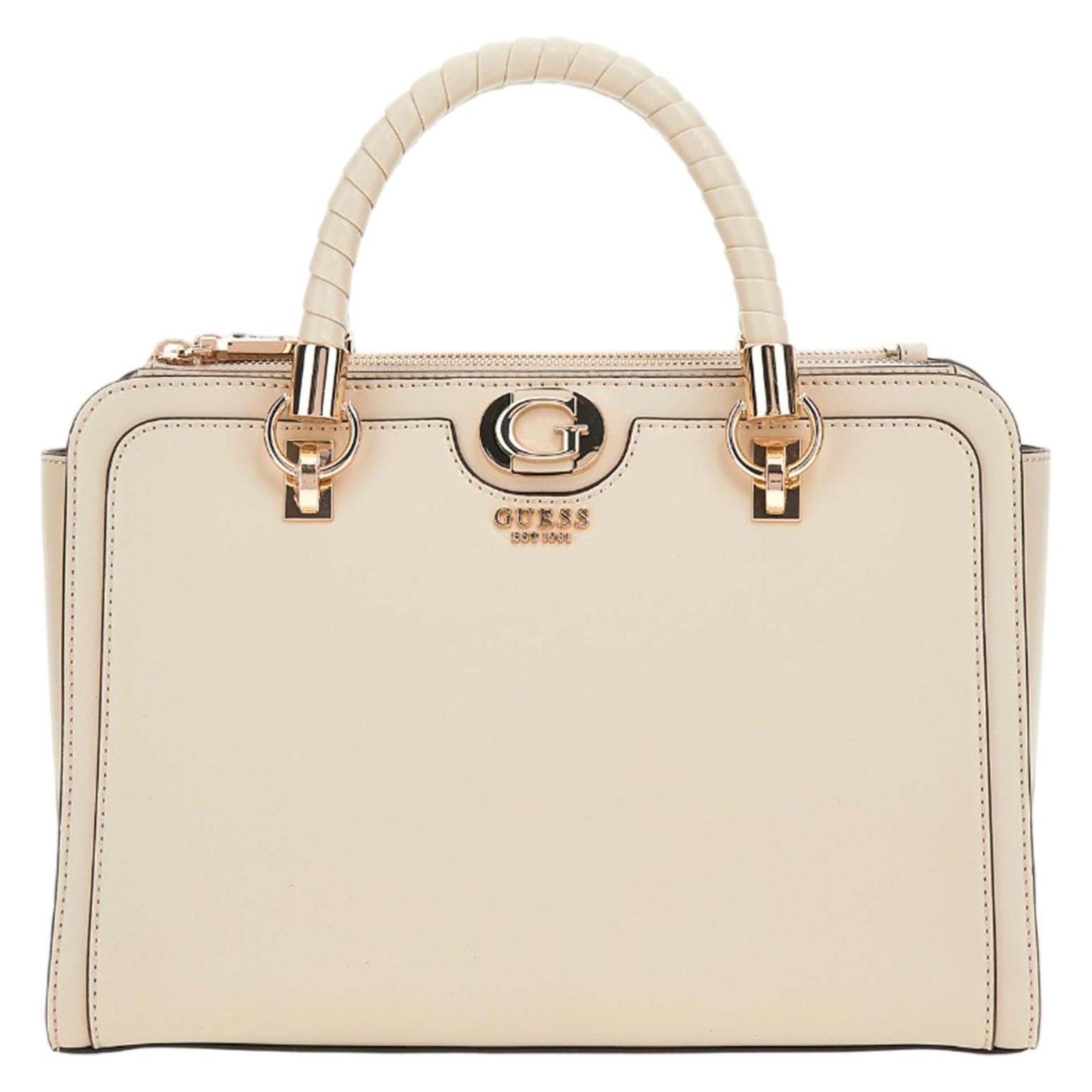 Guess, Damen, Handtasche, Orlina Society Satchel, Braun