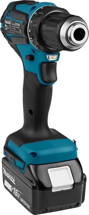 Actual product image Makita DDF485RFJ 2x 3.0 Ah 18V cordless drill screwdriver