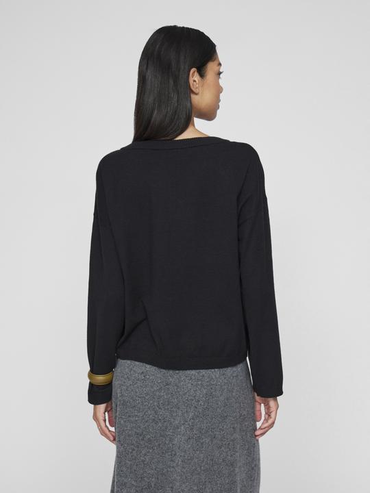 Image du produit Vila Pull en tricot à encolure en U (M)
