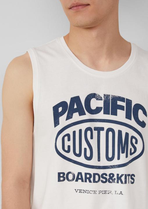 Produktbild S.Oliver T-Shirt Tanktop aus Baumwollle mit Frontprint (S)